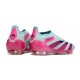 Fotbollsskor adidas Predator Elite LL FG Blå Rosa
