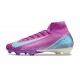 Nike Zoom Mercurial Superfly X Elite FG Lila Blå