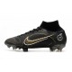 Nike Mercurial Superfly 8 Elite FG Herrar Shadow - Svart Guld Silver