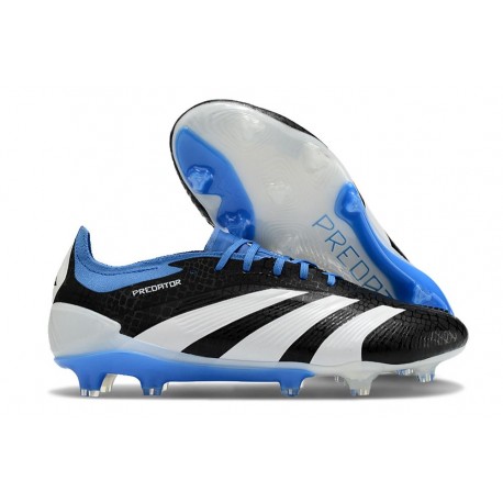 adidas Predator Elite FG Svart Vit Blå