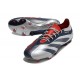 adidas Predator Elite FG Silver Svart Röd