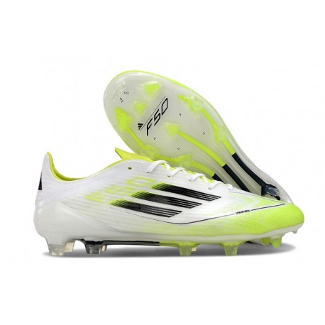Skor adidas F50 Elite FG Vit Svart Gul