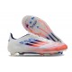 Skor adidas F50 Elite FG Vit Röd Blå