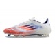 Skor adidas F50 Elite FG Vit Röd Blå