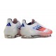 Skor adidas F50 Elite FG Vit Röd Blå