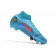 Nike Mercurial Superfly 8 Elite FG Herrar Blueprint - Blå Orange Blå