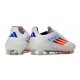 Skor adidas F50 Elite FG Vit Röd Blå