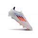 Skor adidas F50 Elite FG Vit Röd Blå