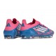 Skor adidas F50 Elite FG Blå Vit Rosa