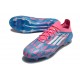 Skor adidas F50 Elite FG Blå Vit Rosa