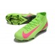 Nike Air Zoom Mercurial Superfly 10 Elite FG Grön Rosa