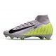Nike Air Zoom Mercurial Superfly 10 Elite FG Grå Grön