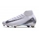 Nike Air Zoom Mercurial Superfly 10 Elite FG Vit Svart