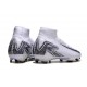 Nike Air Zoom Mercurial Superfly 10 Elite FG Vit Svart