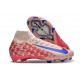 Nike Air Zoom Mercurial Superfly 10 Elite FG Rosa Röd Blå