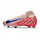 Nike Air Zoom Mercurial Superfly 10 Elite FG Rosa Röd Blå