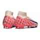 Nike Air Zoom Mercurial Superfly 10 Elite FG Rosa Röd Blå