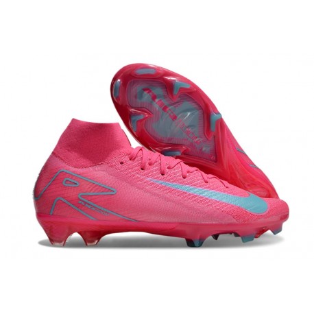 Nike Air Zoom Mercurial Superfly 10 Elite FG Röd Grå