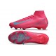Nike Air Zoom Mercurial Superfly 10 Elite FG Röd Grå
