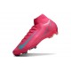 Nike Air Zoom Mercurial Superfly 10 Elite FG Röd Grå