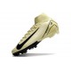 Nike Air Zoom Mercurial Superfly 10 Elite FG Beige Svart