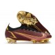 Nya Nike Mercurial Vapor 14 Elite FG Röd Guld