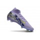 Nike Air Zoom Mercurial Superfly 10 Elite FG Lila Gul