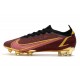 Nya Nike Mercurial Vapor 14 Elite FG Röd Guld