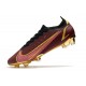 Nya Nike Mercurial Vapor 14 Elite FG Röd Guld
