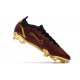 Nya Nike Mercurial Vapor 14 Elite FG Röd Guld