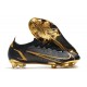Nya Nike Mercurial Vapor 14 Elite FG Svart Guld