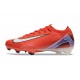 Nike Air Zoom Mercurial Vapor XVI Elite FG Röd Vit