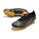 Nya Nike Mercurial Vapor 14 Elite FG Svart Guld