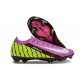 Nike Air Zoom Mercurial Vapor XVI Elite FG Lila Grön Vit
