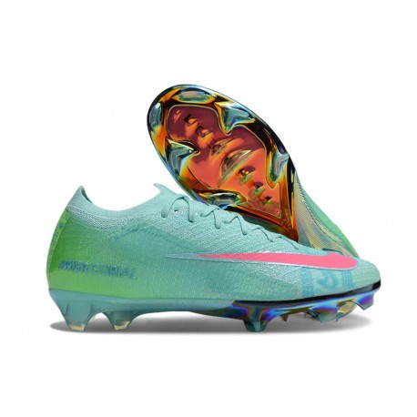 Nike Air Zoom Mercurial Vapor XVI Elite FG Cosmic Speed 2 - Turkos Svart Limited Edition