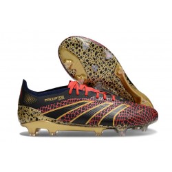 adidas Predator Elite FG Year Of The Snake -Lucid Red Guld Svart Limited Edition