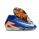 Fotbollsskor Nike Mercurial Superfly X Elite FG Blå Vit Orange