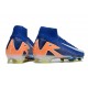Fotbollsskor Nike Mercurial Superfly X Elite FG Blå Vit Orange