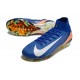 Fotbollsskor Nike Mercurial Superfly X Elite FG Blå Vit Orange