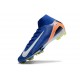 Fotbollsskor Nike Mercurial Superfly X Elite FG Blå Vit Orange