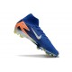 Fotbollsskor Nike Mercurial Superfly X Elite FG Blå Vit Orange