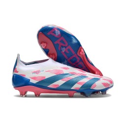 Fotbollsskor adidas Predator Elite LL FG Reemergence - Vit Blå Rosa
