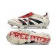 Fotbollsskor Adidas Predator Elite FT FG Beige Svart Röd