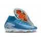 Fotbollsskor Nike Mercurial Superfly X Elite FG Blå Vit