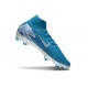 Fotbollsskor Nike Mercurial Superfly X Elite FG Blå Vit