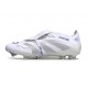 Fotbollsskor Adidas Predator Elite FT FG Vit Silver Blå