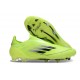 adidas F50 Elite Laceless FG Gul Svart