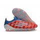 adidas F50 Elite Laceless FG Röd Blå Vit