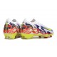 Nike Zoom Mercurial Vapor 16 Elite FG Vit Gul Lila Röd