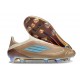 adidas F50 Elite Laceless FG Brun Vit Blå
